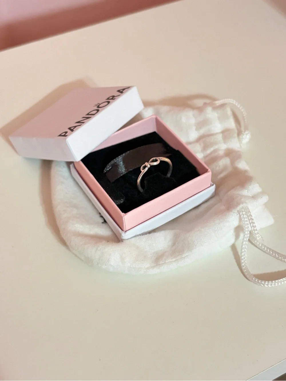 Pandora Infinity Knot Ring - Picture 1 of 4